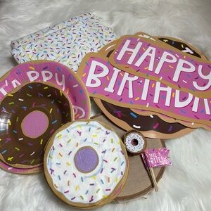 Donut Birthday Party Decorations